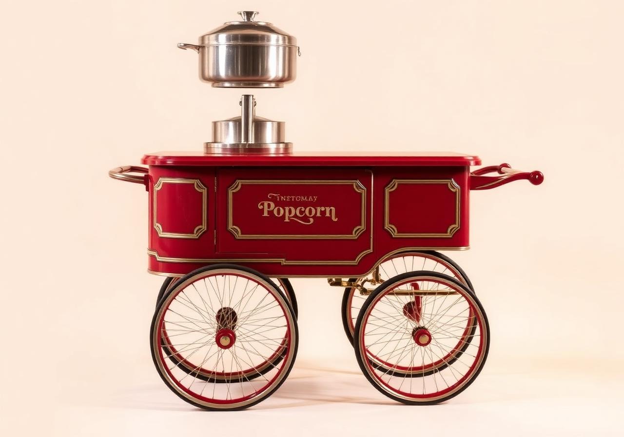 Nostalgia Popcorn Machine